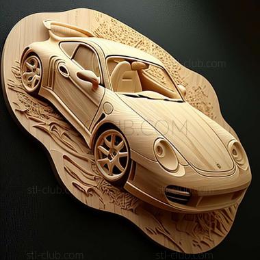 3D model Porsche 996 (STL)